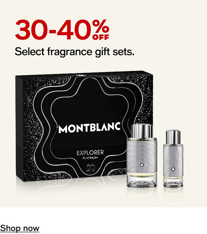 30-40% off fragrance gift sets