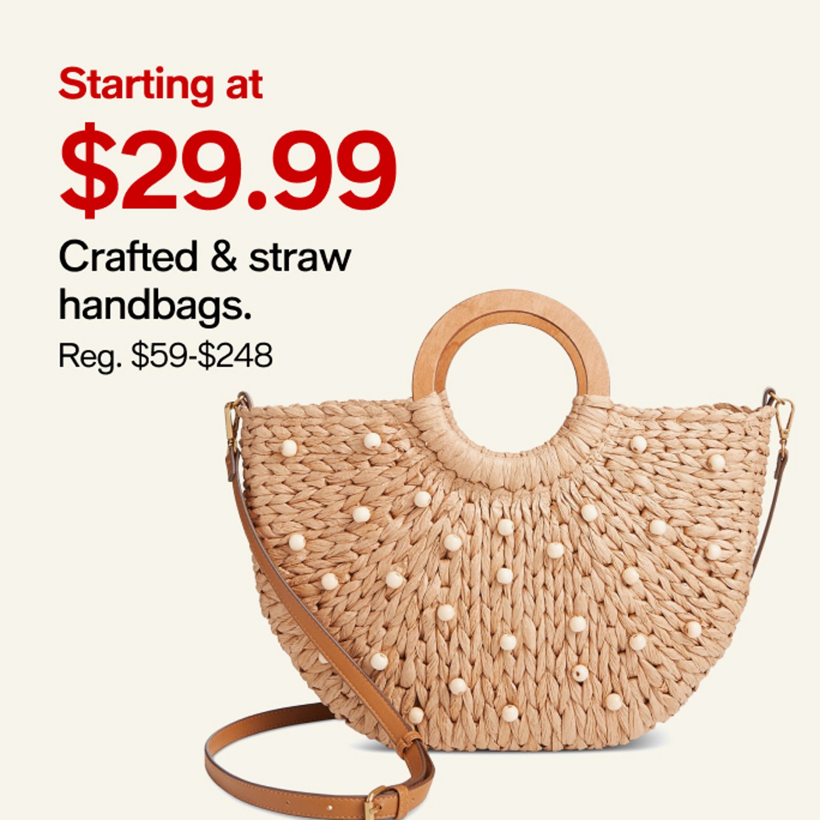 CRAFTED STARTING AT 29.99