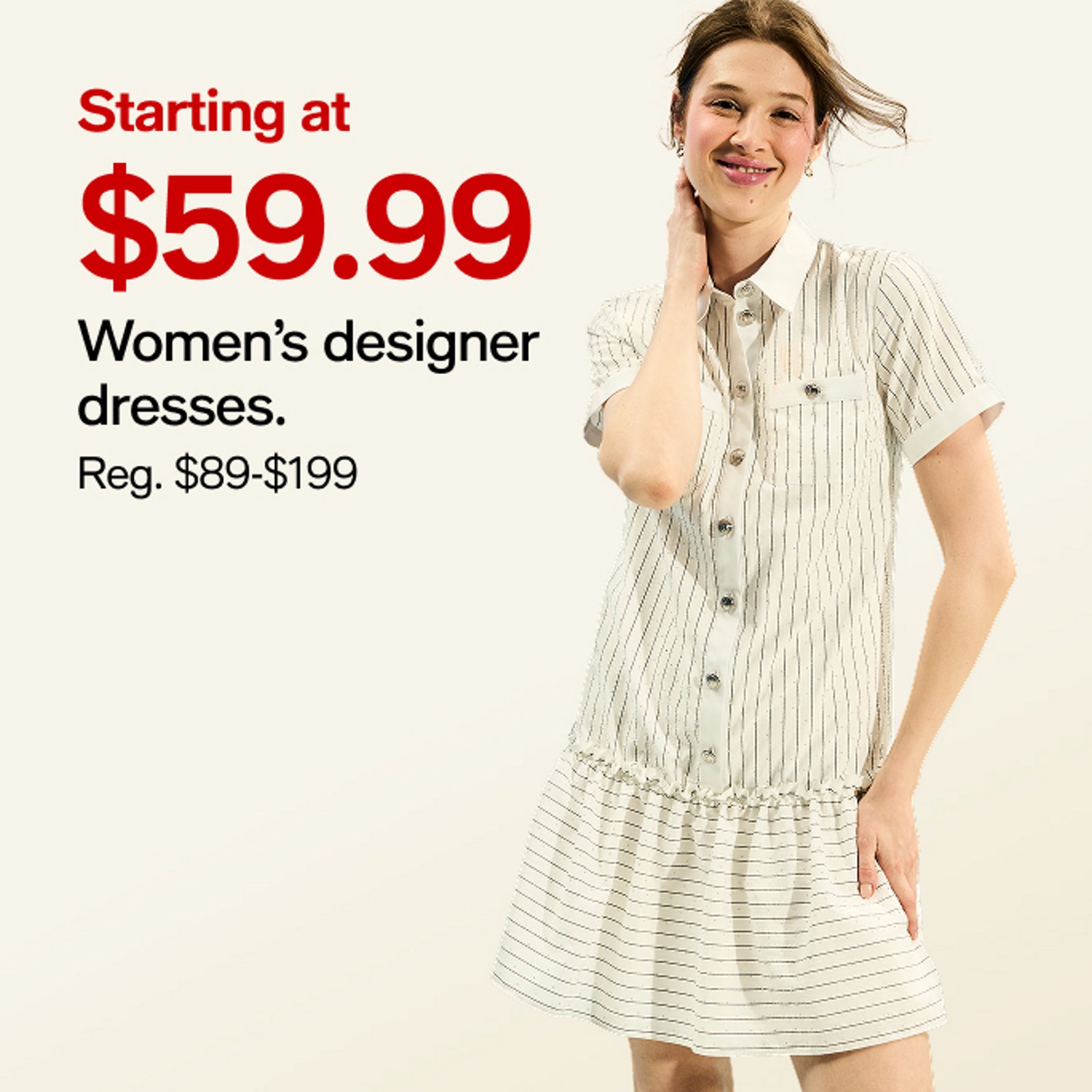 Starting at $59.99 Women's Designer Dresses