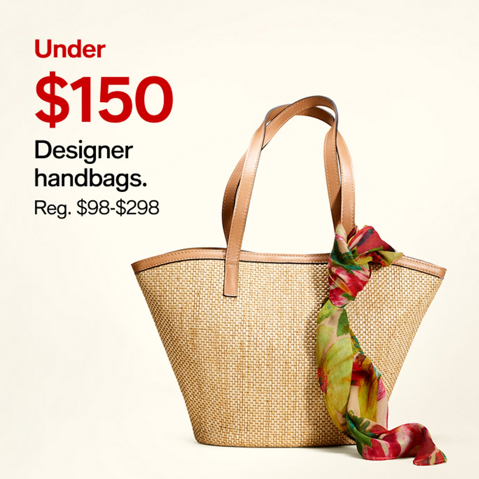 Under $150 Designer handbags.