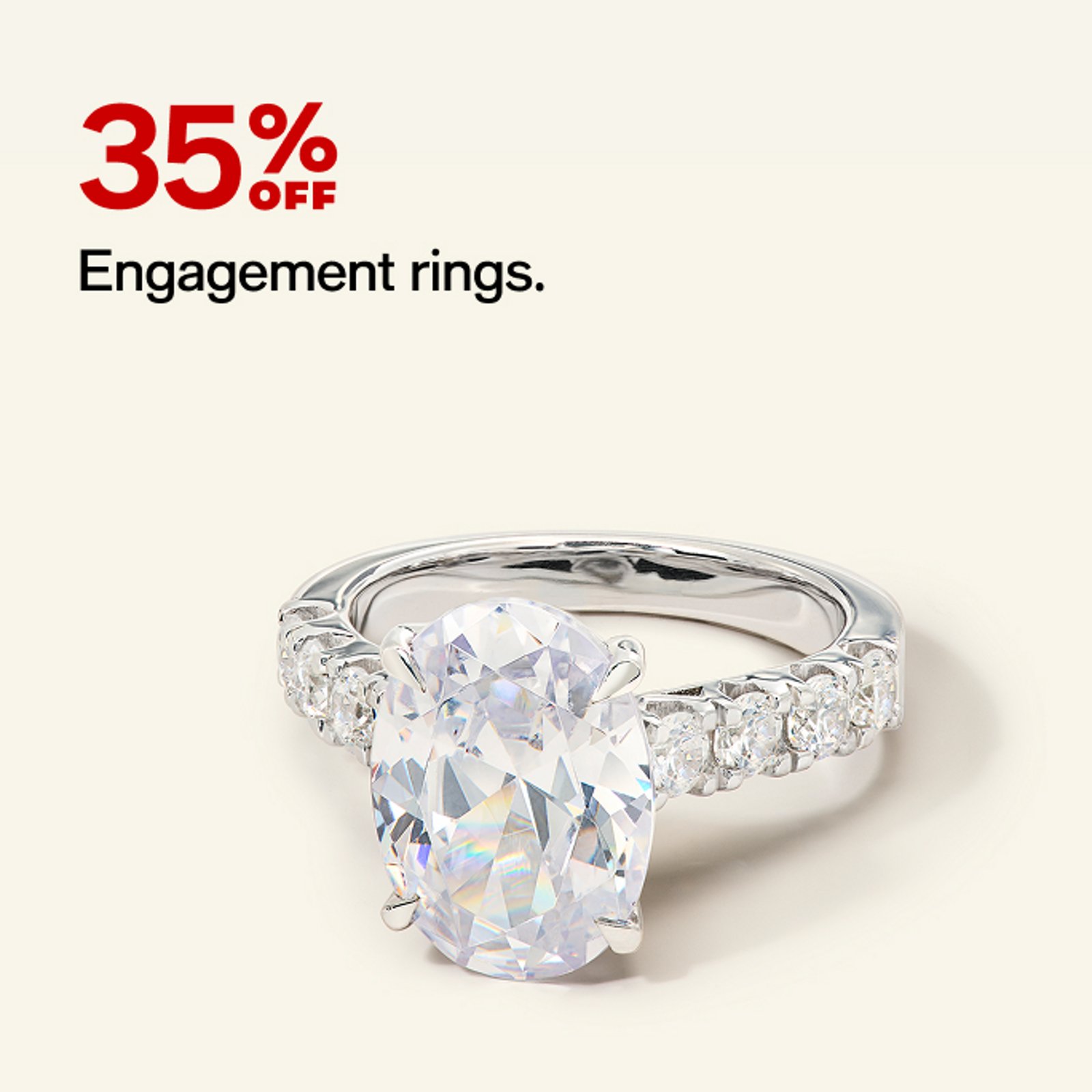 35% Off Engagement Rings