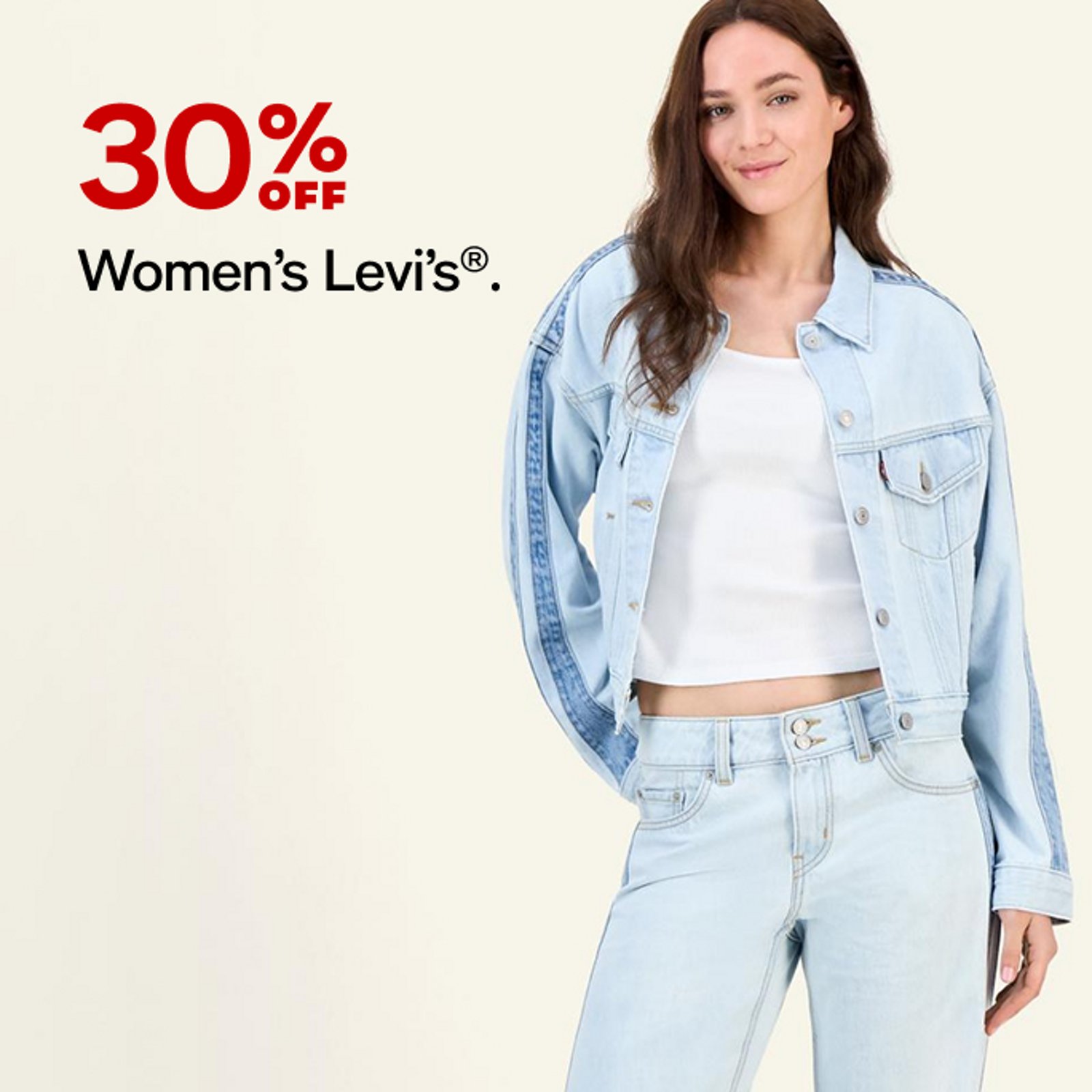 30% off Levis