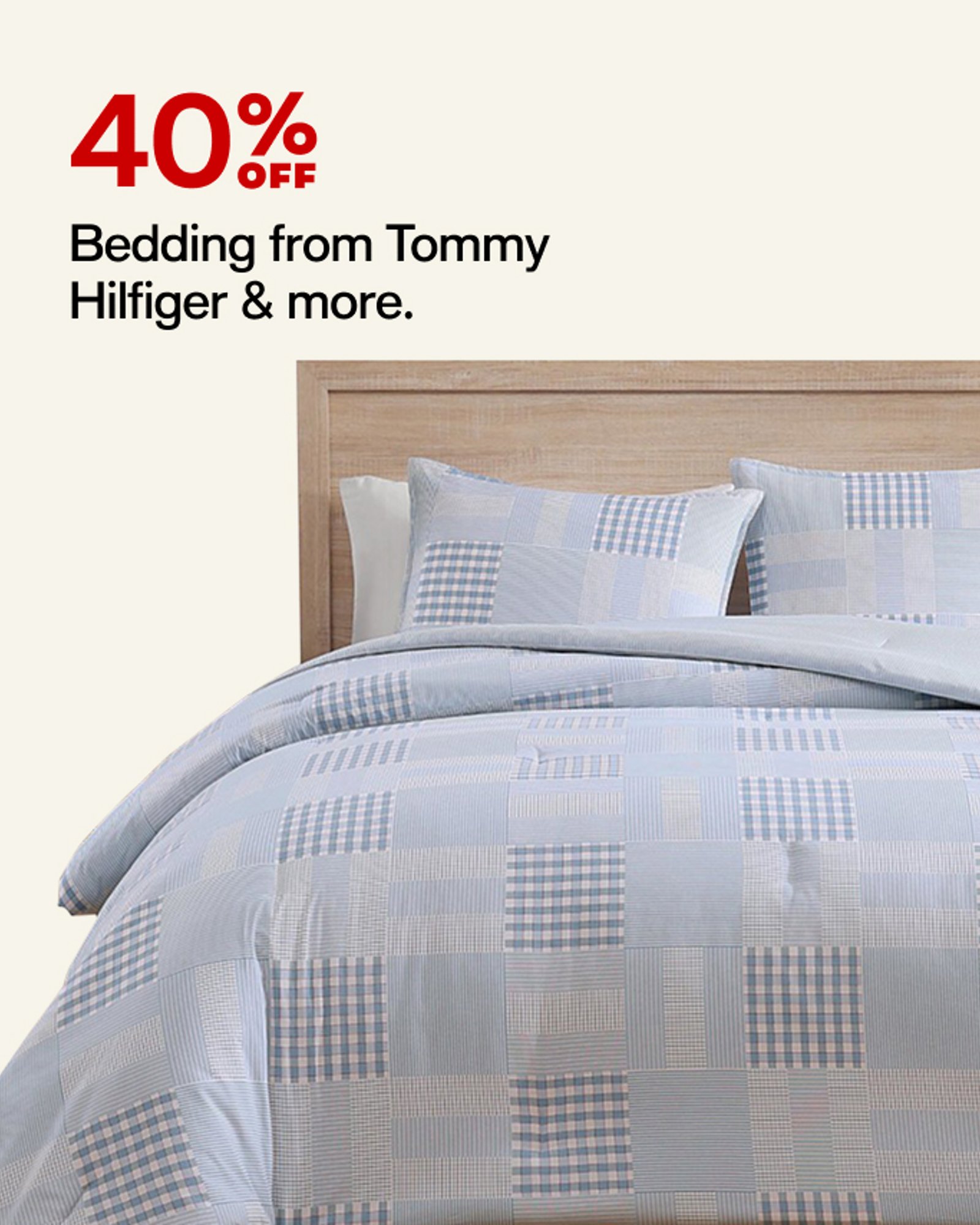 Bedding from Tommy Hilfiger & more