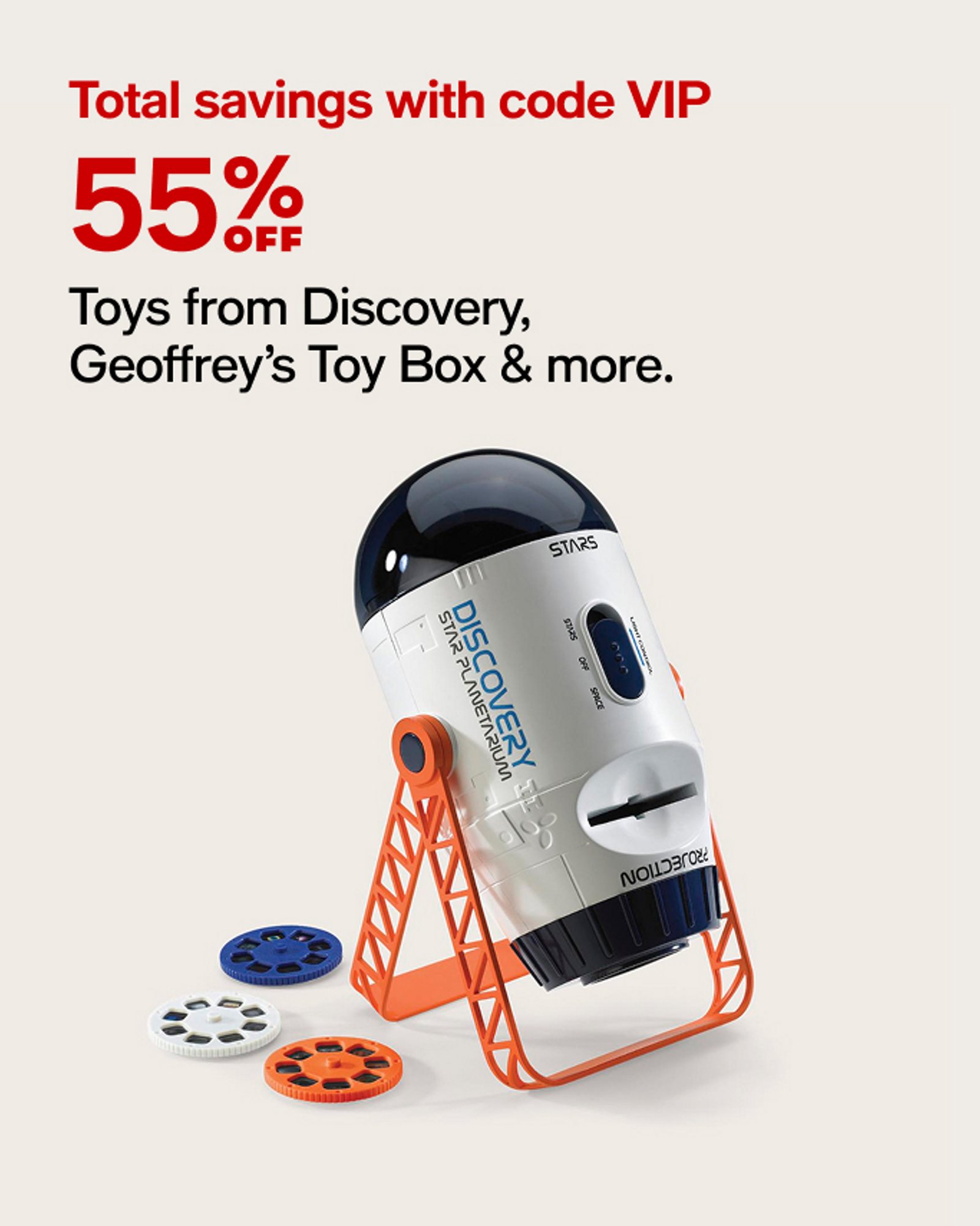 55% Off Toys