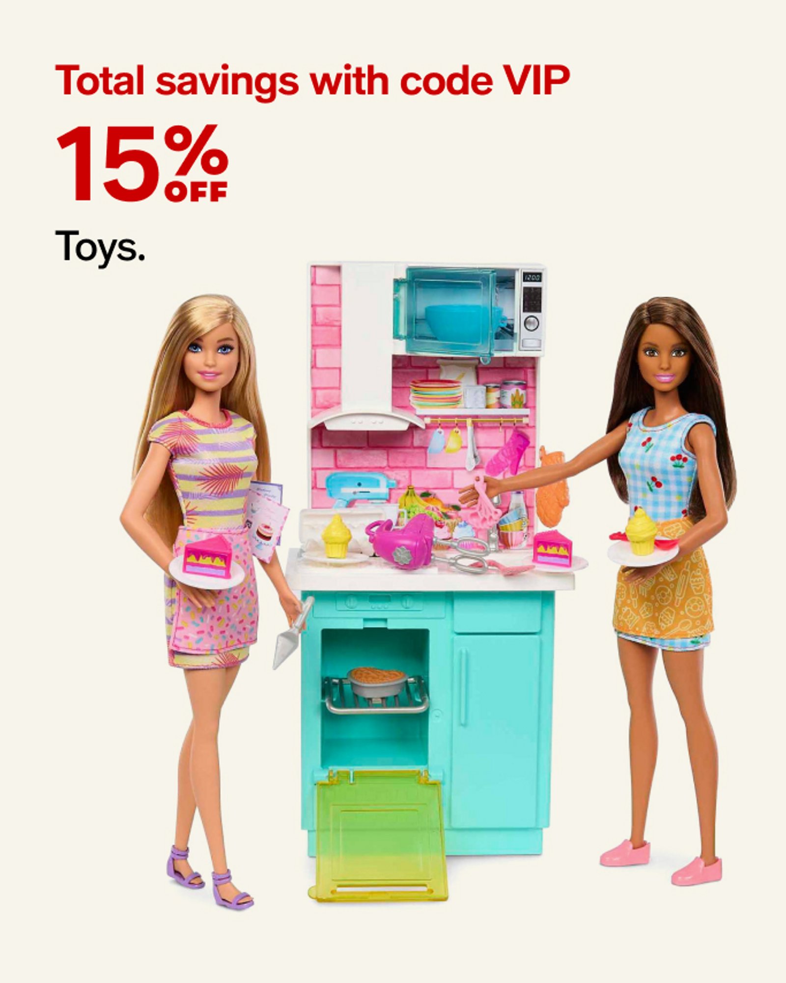 15% oFF barbie