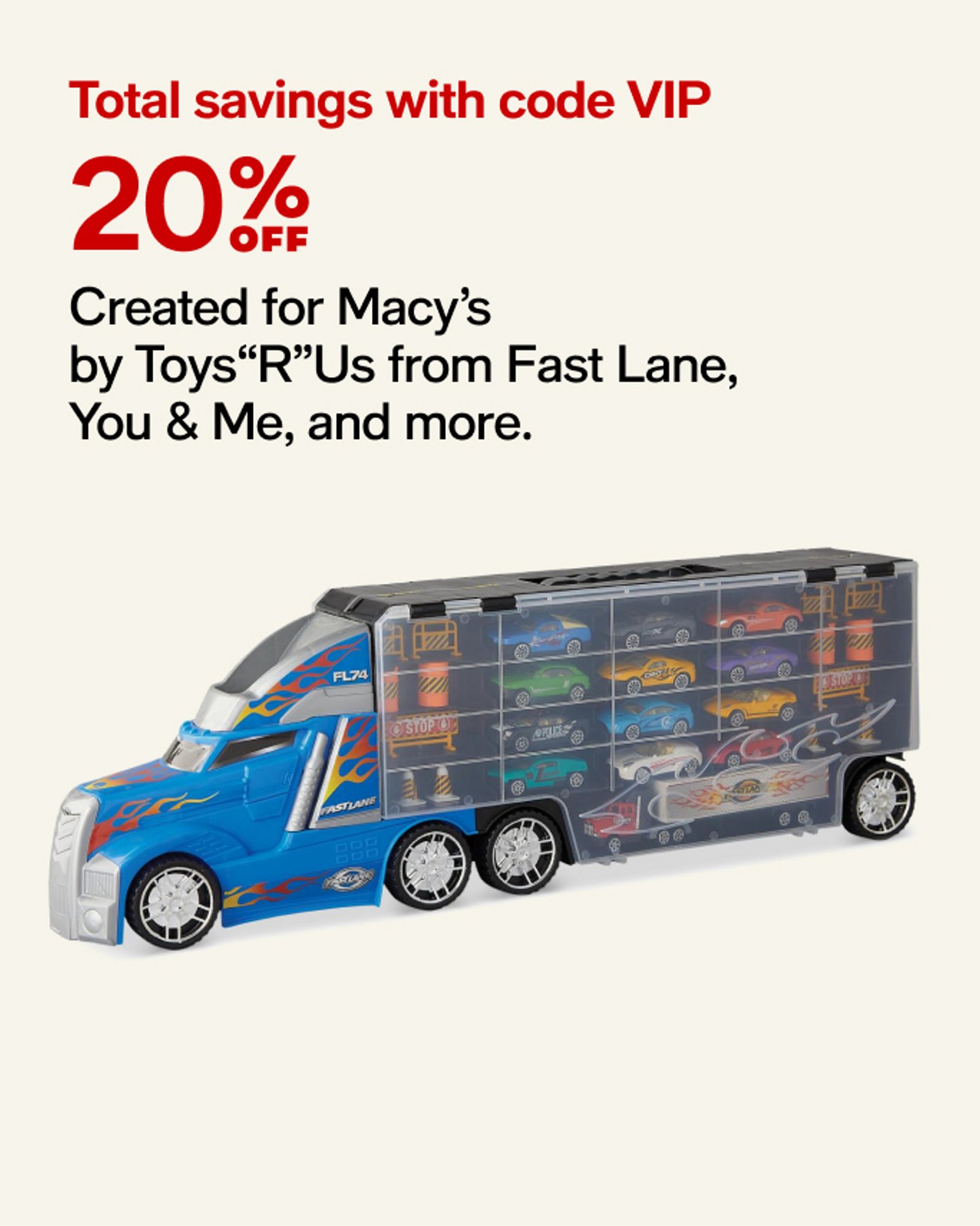 20% off  toys