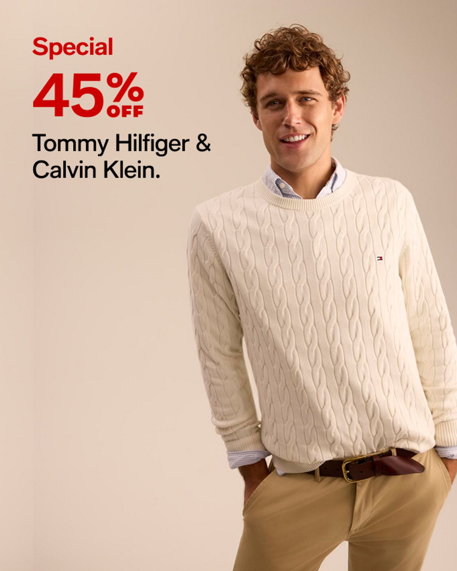 45% off Tommy hilfiger
